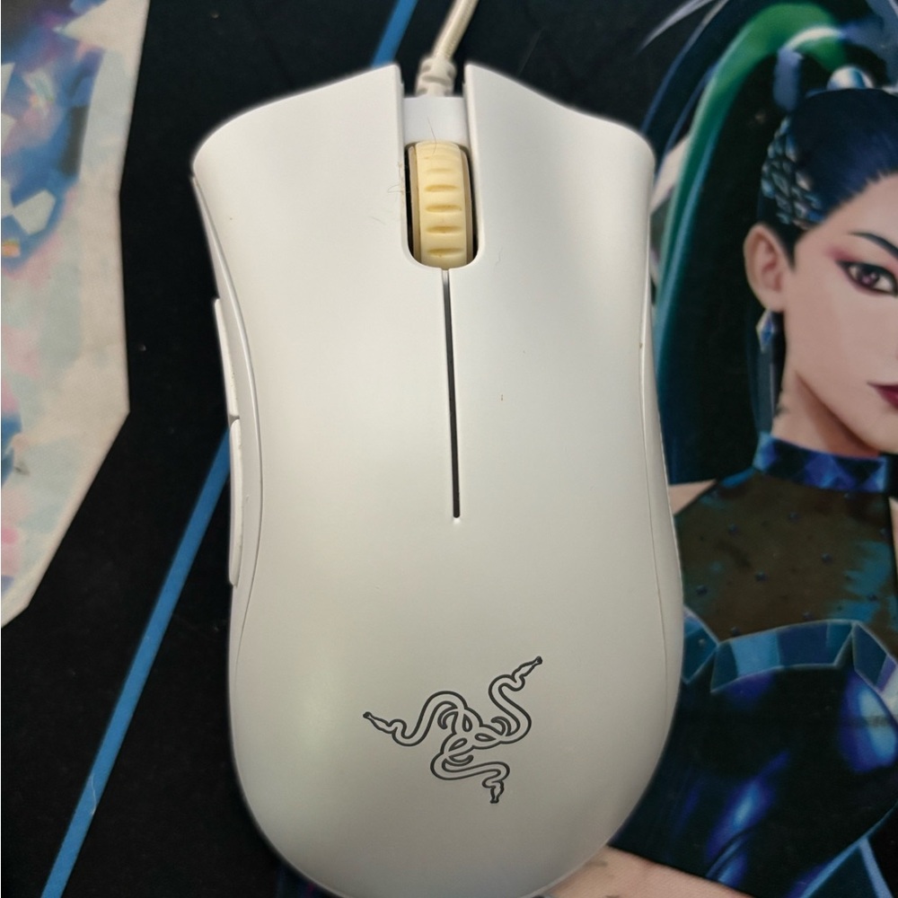 Razer White Wired Mouse